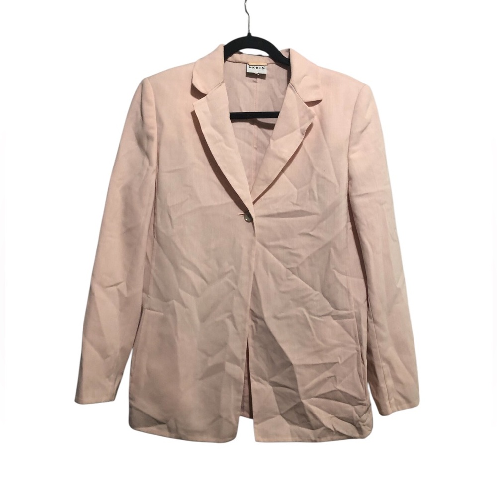 Akris Blush Pink wool Blazer 8